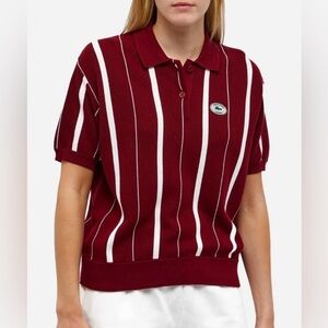 NWT Lacoste Sporty & Rich  Polo Sweater